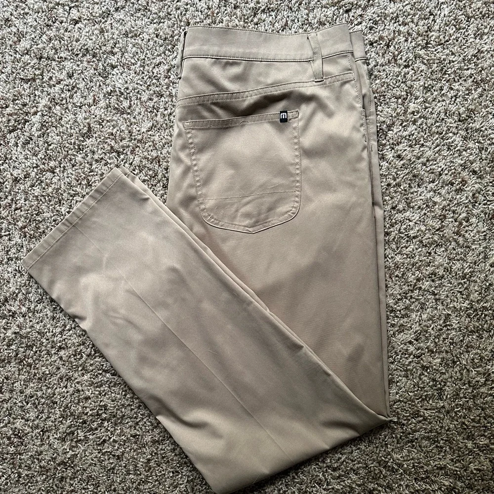 Travis Mathew Men's Khaki Chinos - Light Tan